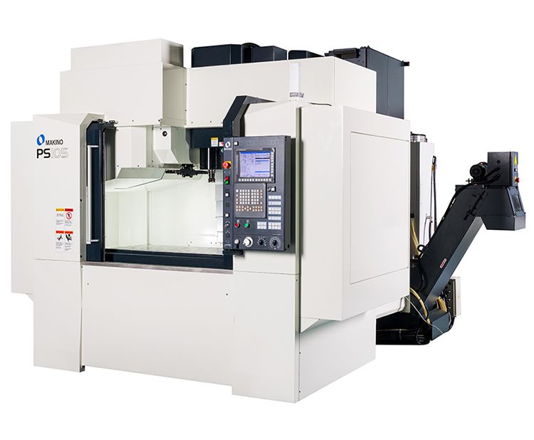 Makino's PS series of vertical 3-axis machining center.